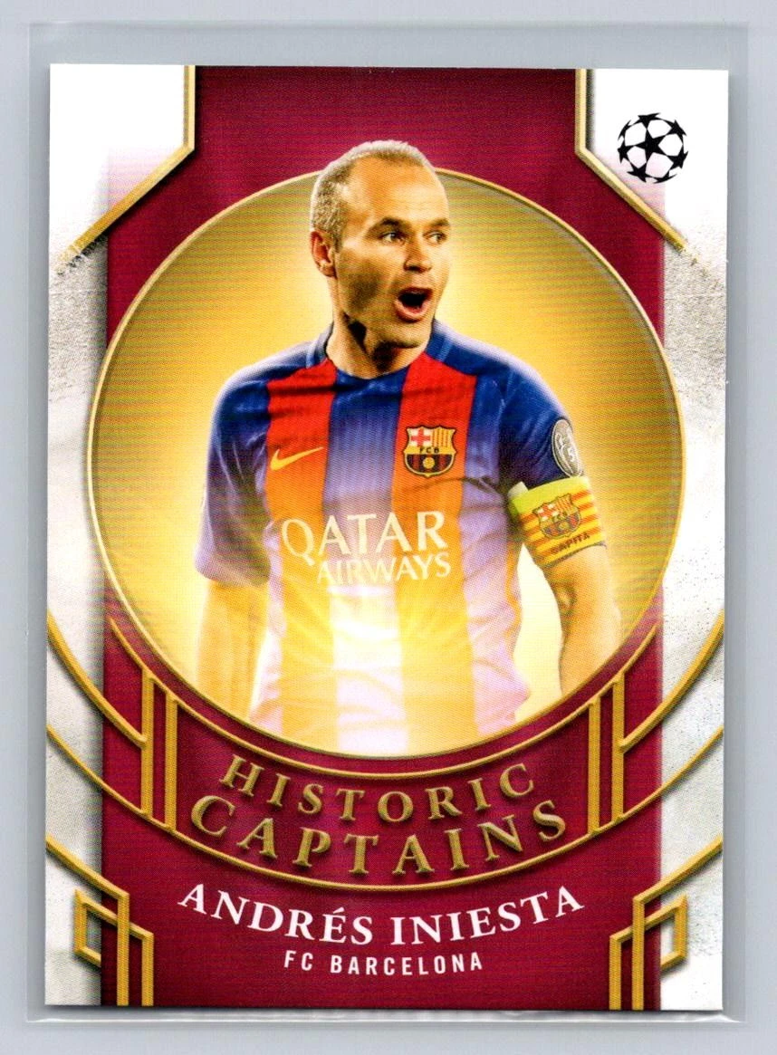 2024-25 Topps Uefa Club Competitions - Andres Iniesta #HC-5 for