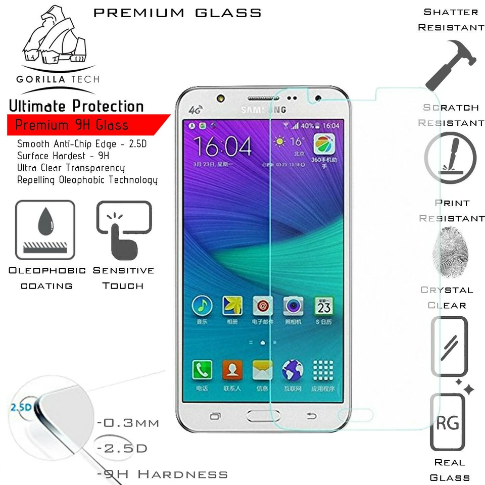 Galaxy A5 Screen Protector Tempered Glass LCD 100% Genuine Gorilla for Samsung - Image 2 of 4
