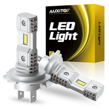 Auxito 2x H7 LED Headlight Bulbs Kit High or ...