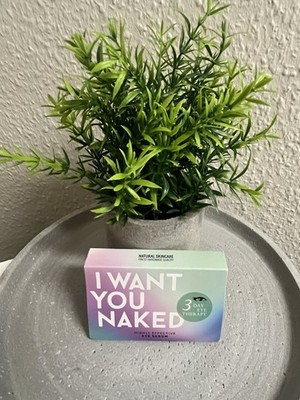 I WANT YOU NAKED-3 Day Eye Therapy/Eye Serum/3x2ml/Reise/OVP/NEU