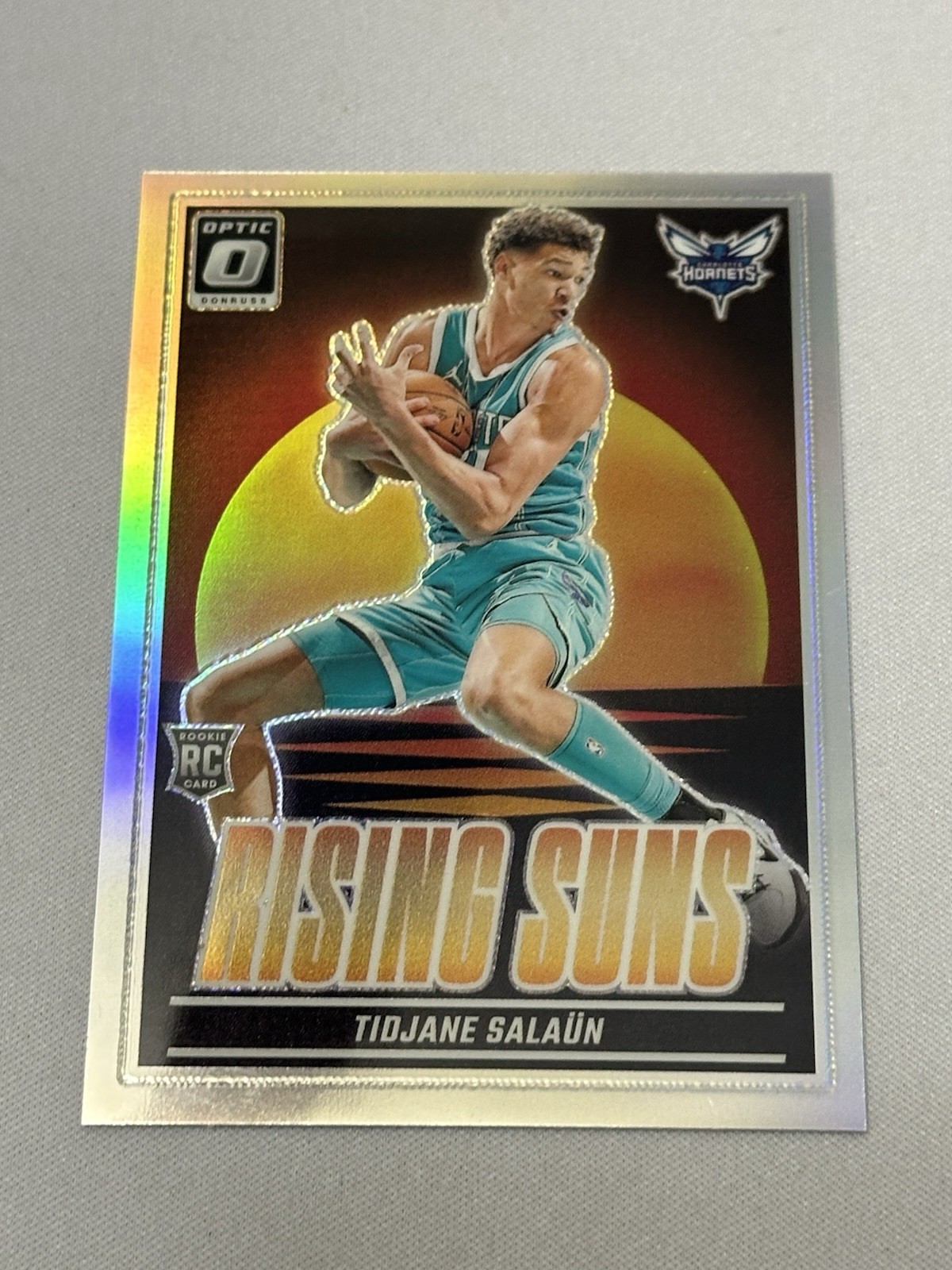 2024-25 Donruss Optic Rising Suns Holo Rookie Tidjane Salaun RC
