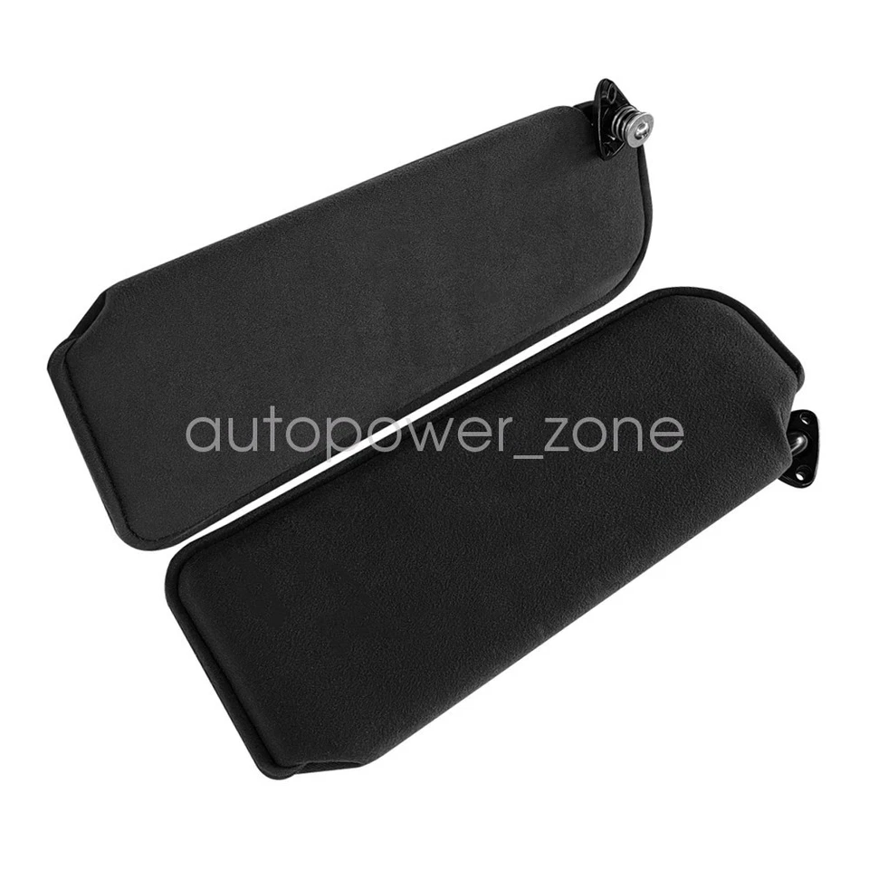 For 93-02 Pontiac Firebird sun visor set BLACK w/o mirrors 94 95 96 97 98 99 01 Foto 3 de 4