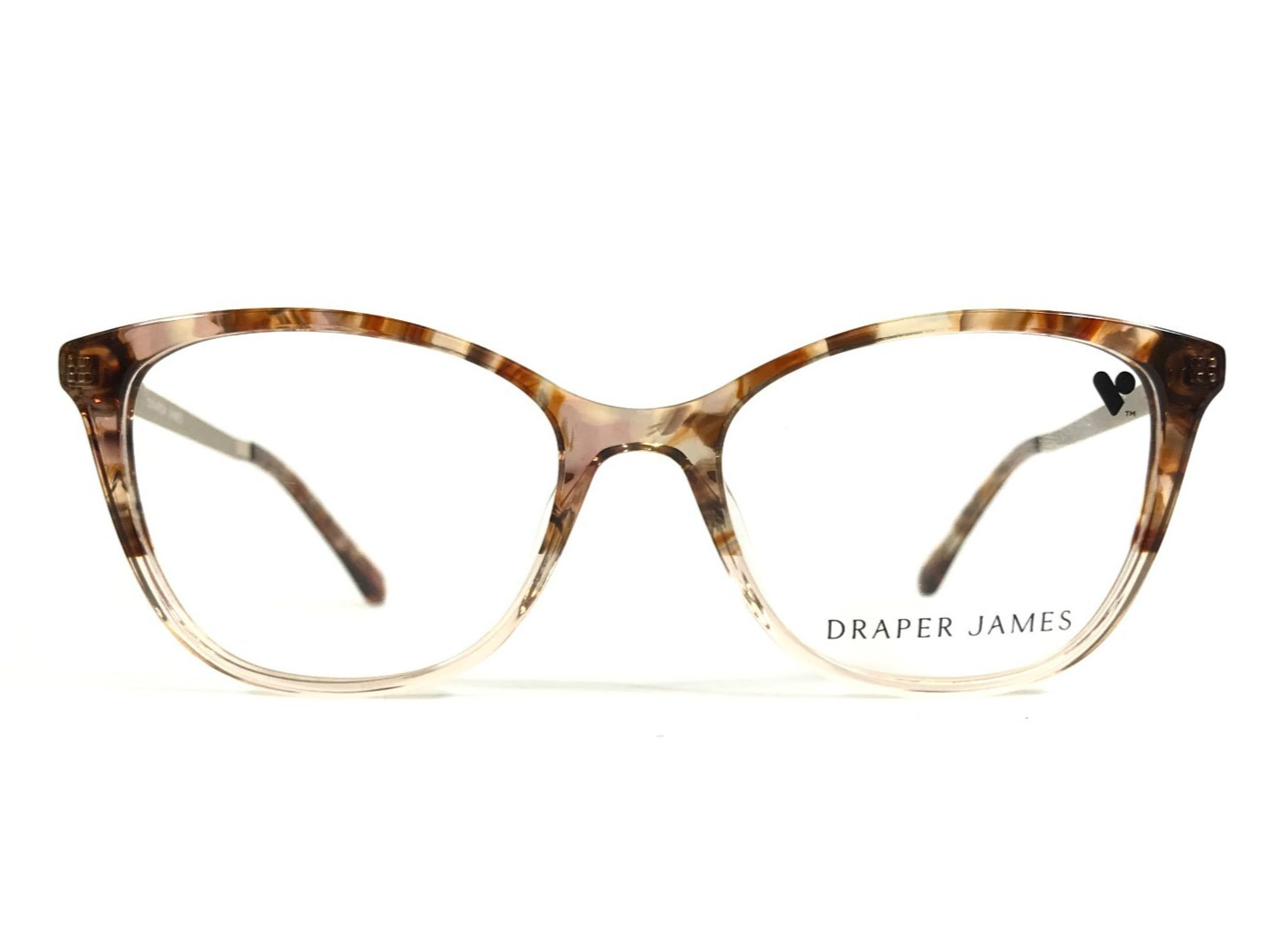 Draper James Eyeglasses Frames DJ5008 651 BLUSH GRADIENT Gold Cat Eye 51-17-135 15890₽