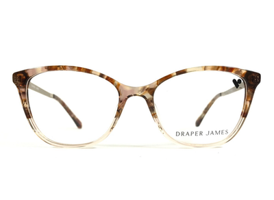 #ad #ad Draper James Eyeglasses Frames DJ5008 651 BLUSH GRADIENT Gold Cat Eye 51 17 135 $74.99