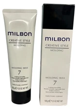Milbon Creative Style Molding Wax # 7 New in Box 3.5oz