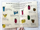 DOBB’S HOUSE LUAU Tiki Restaurant Cocktail Menu vintage 1960’s Excellent — photo 2