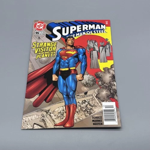 Vintage 1999 DC Comics Superman The Man of Steel #95 Comic Book Strange Visitor
