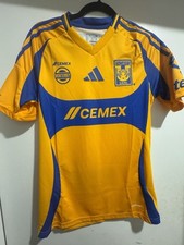 Camiseta deportiva de fútbol local Adidas Tigres UANL para hombre nueva con etiquetas In4280