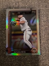 2025 Topps Rainbow Foil #521 Giants Willy Adames Baseball Card