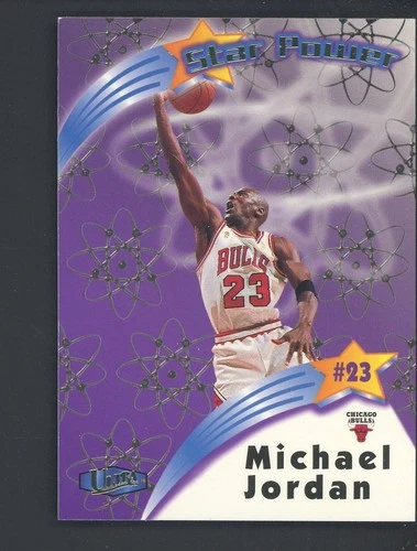1997-98 Fleer Ultra Star Power #1 Michael Jordan Chicago Bulls HOF MINT