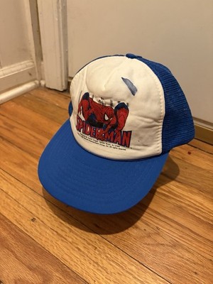 Vintage Spiderman Hat 1990 Trucker Style Marvel Comics