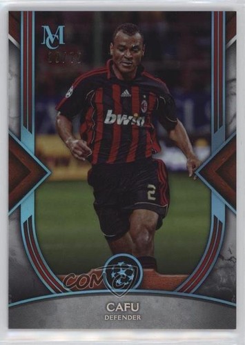 Cafu [Sapphire] #15 2022 Topps Museum Collection UEFA Champions League card