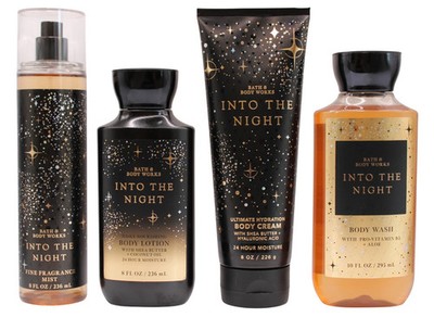 Into the Night by Bath and Body Works Full set