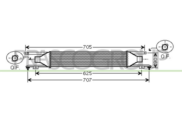 Prasco LadeluftküHler LLK KüHler FüR Opel Corsa D 1.3 Cdti-image