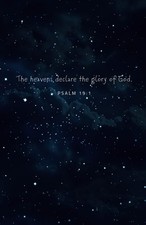 Prayer Journal with Scripture 'The Heavens Declare the Glory of God - Psalm 19:1