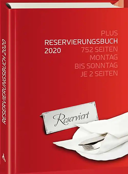 Reservierungsbuch "Plus" 2020