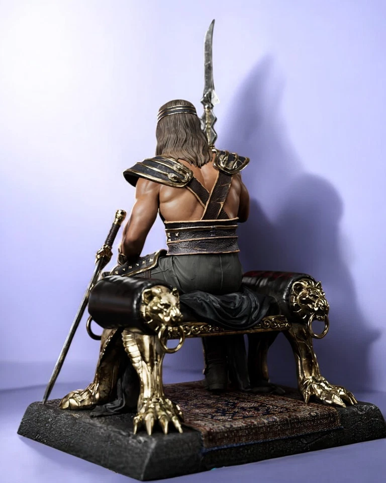 Figura Fanart Conan el barbaro версия Rey Pintado con aerografo 7,8 дюйма - Изображение 3 из 4