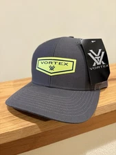 Vortex Optics Hat - Patch Snapback Mesh Back Trucker Hat Gray - Adjustable