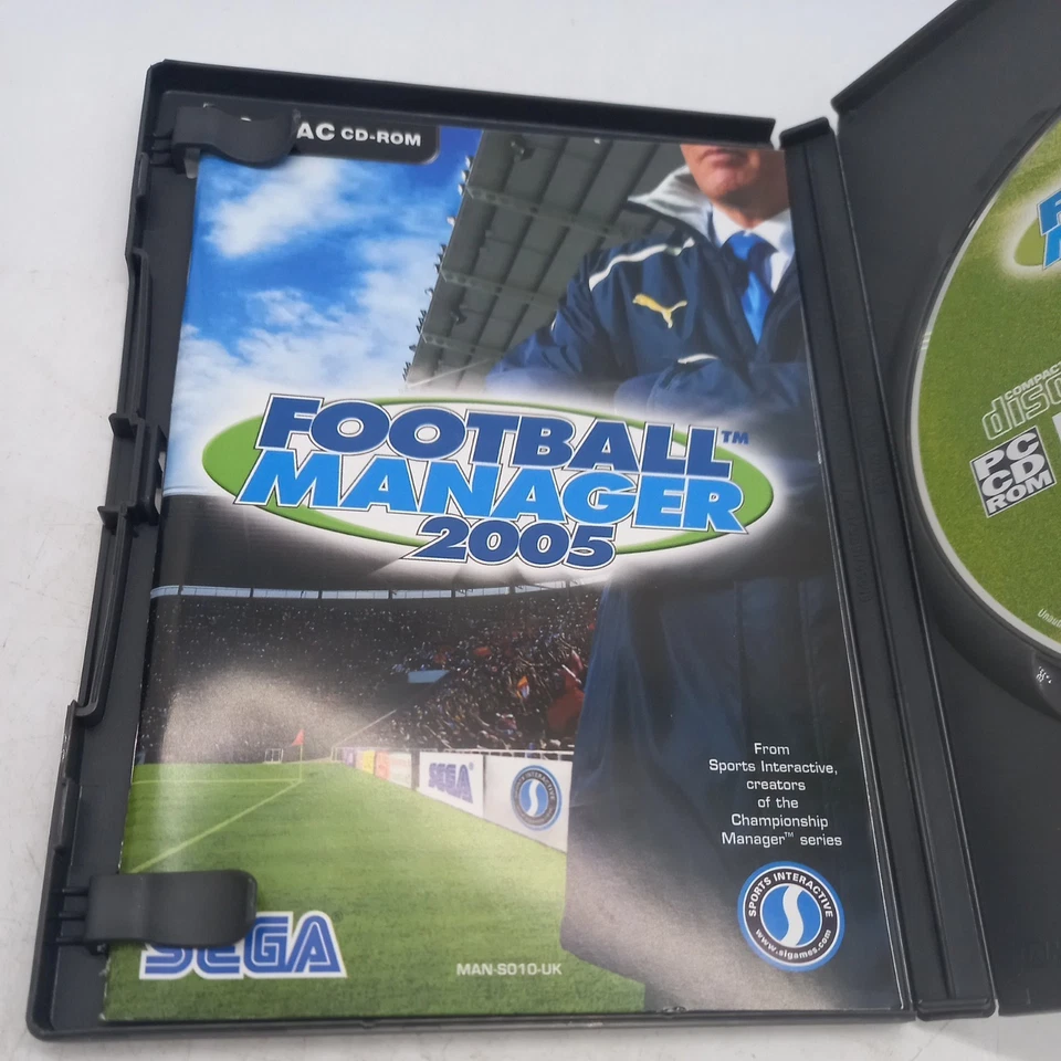 Football Manager 2005 Sega PC- "Created by The Championship Manager Team" - Image 2 of 3