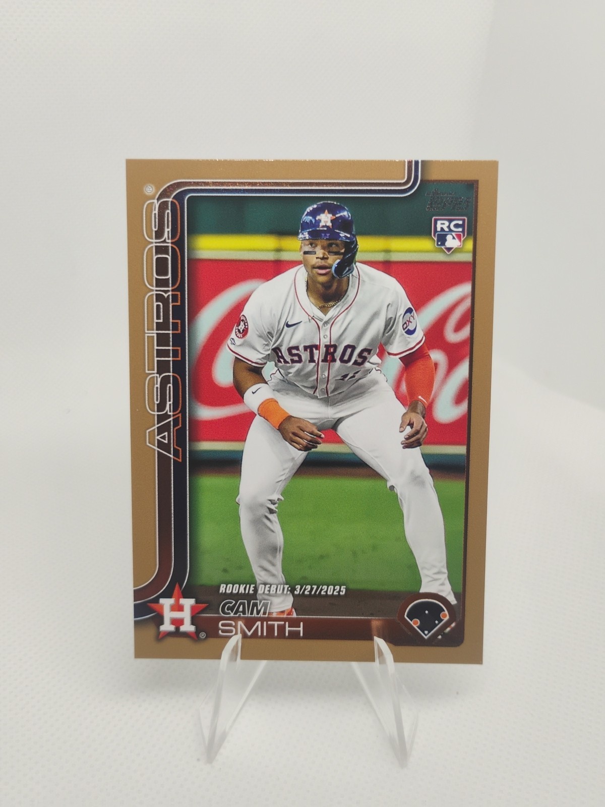 2025 Topps Update Series - Rookie Debut Cam Smith #US45 Gold /2025 (RC)