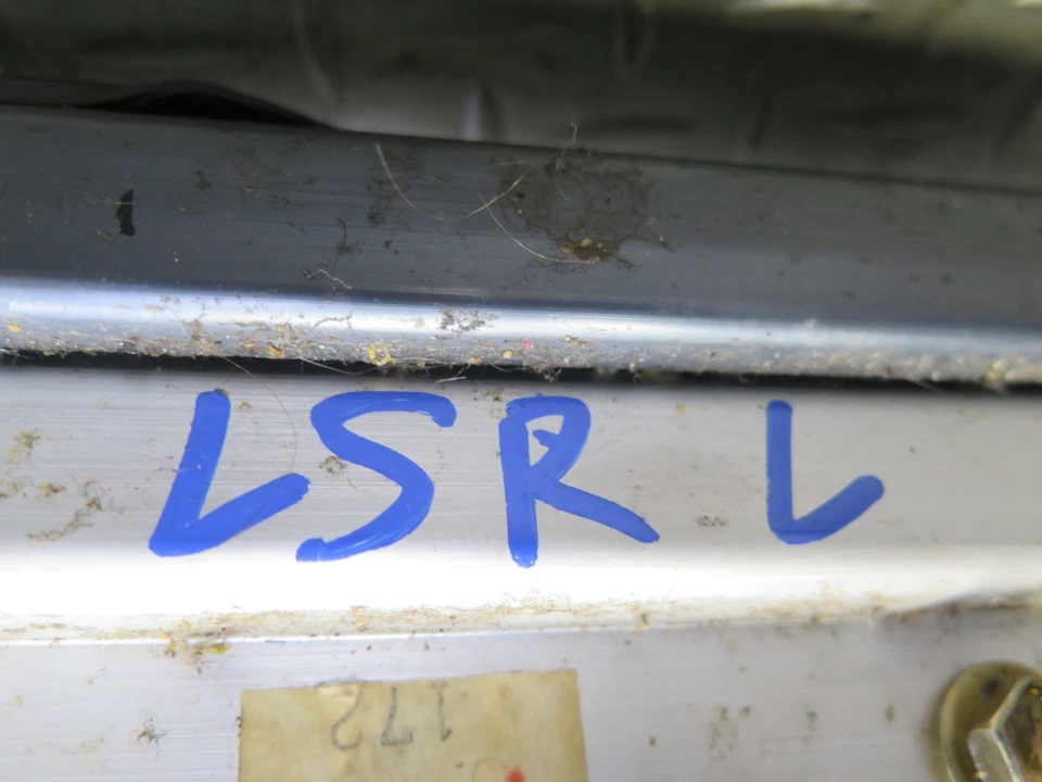 97-00 LEXUS LS400 ASIENTO DELANTERO IZQUIERDO MARCO INFERIOR RIEL DE VÍA CON MOTOR Y CABLE OEM Foto 2 de 4