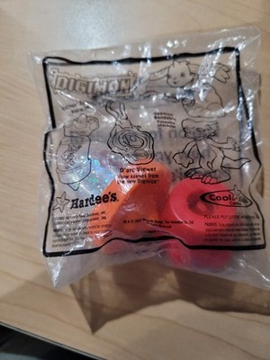 Hardees Cool Kids Meal Digimon--Guilmon Spinner Toy