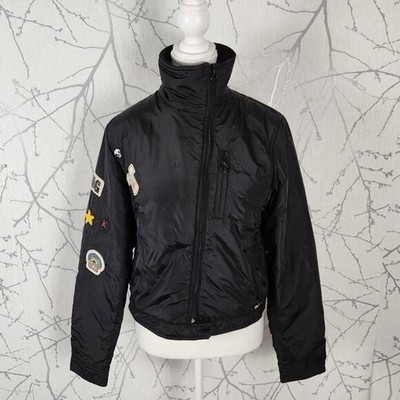Killah Black Asymmetrical Full Zip High Neck Moto Jacket | Women's M