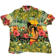Vintage Jams World Hawaiian Aloha Shirt XXL