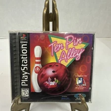 Ten Pin Alley (PS1, 1996) – CIB w/ Manual – Tested & Working