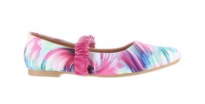 Yoki Womens Geneva-60 Multi Casual Flats Size 8.5 (7709443)