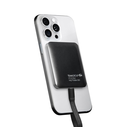 TEAMGROUP PD20M 1TB Magnetic External SSD Read up to 2000MB/s USB 3.2 Gen 2x2 Ty - 第 1/10 張圖片
