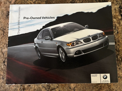 2001-2006 BMW 3 Series Original accessories E46 Brochure English Edition
