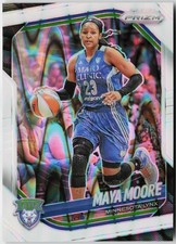 2025 Panini WNBA Prizm Maya Moore #135 White Seismic Minnesota Lynx