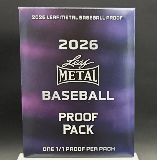 2026 Leaf Metal Baseball Proof Pack Sealed - 1 of 1 - FREE SHIPPING