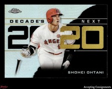2020 Topps Chrome Update Decade's Next #DNC18 Shohei Ohtani ANGELS