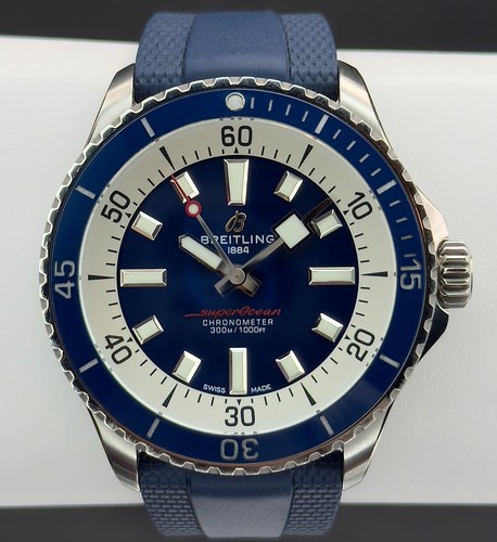 Breitling Superocean A17375E71C1S1 42 mm Blue Dial
