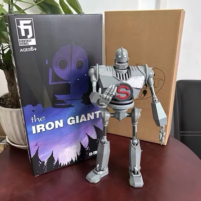 The Iron Giant Super Cyborg 30cm Actionfigur Der Eiserne Riese Super7 Anime