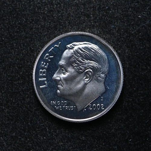 2002-S Roosevelt Silver Dime Proof (bb18799)