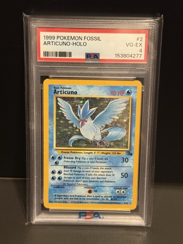Articuno (Unlimited) graded PSA 4 for sale on eBay