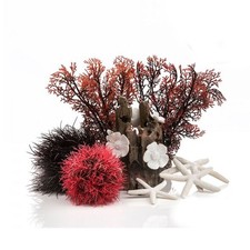 OASE BIORB COMPLETE RED FOREST DECOR SET KIT ORNAMENT AQUARIUM FISH TANK 15L
