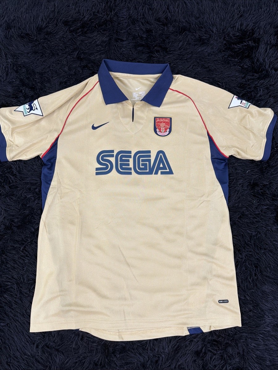 Arsenal 01/02 Away Fans Version Henry Soccer Jersey | eBay