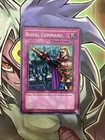 LON-E080 Royal Command Ultra Rare Unlimited Edition NM Yugioh Card