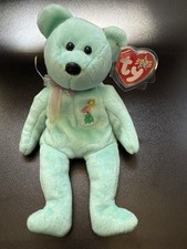 TY Beanie Babies - Ariel the Bear 2000 AIDS Foundation Used Good Condition