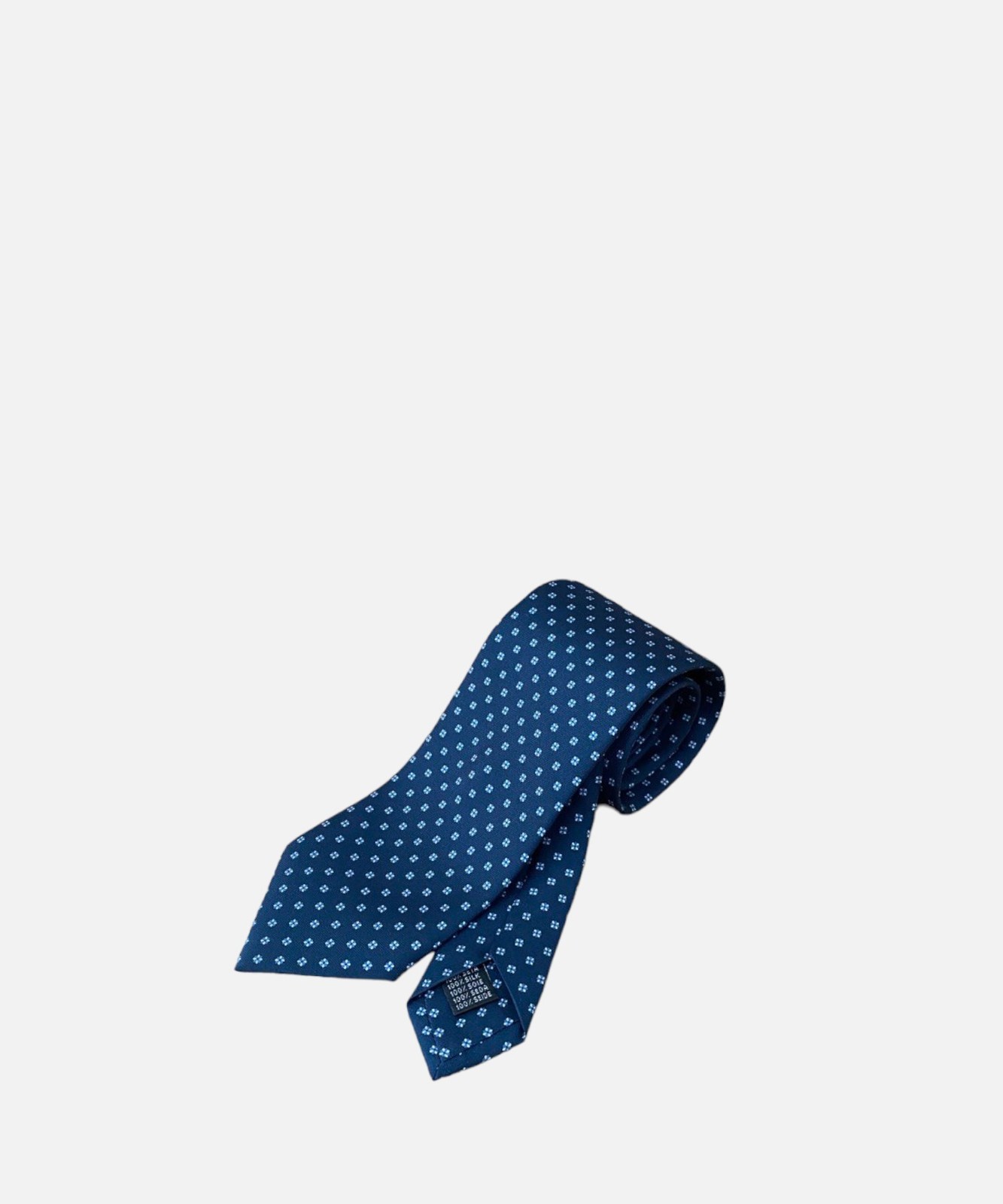 Галстук-бабочка ультратонкого кроя из жаккарда seta blu fiori bianco azzurro 3PE24L0 30290₽