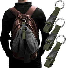 3PCS Luggage Strap with Bag Gripper - Travel Accessories Army Green 
