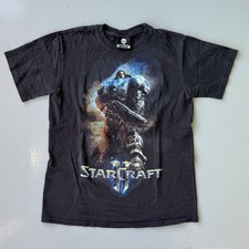 Blizzard StarCraft T Shirt Mens S Black Terra...