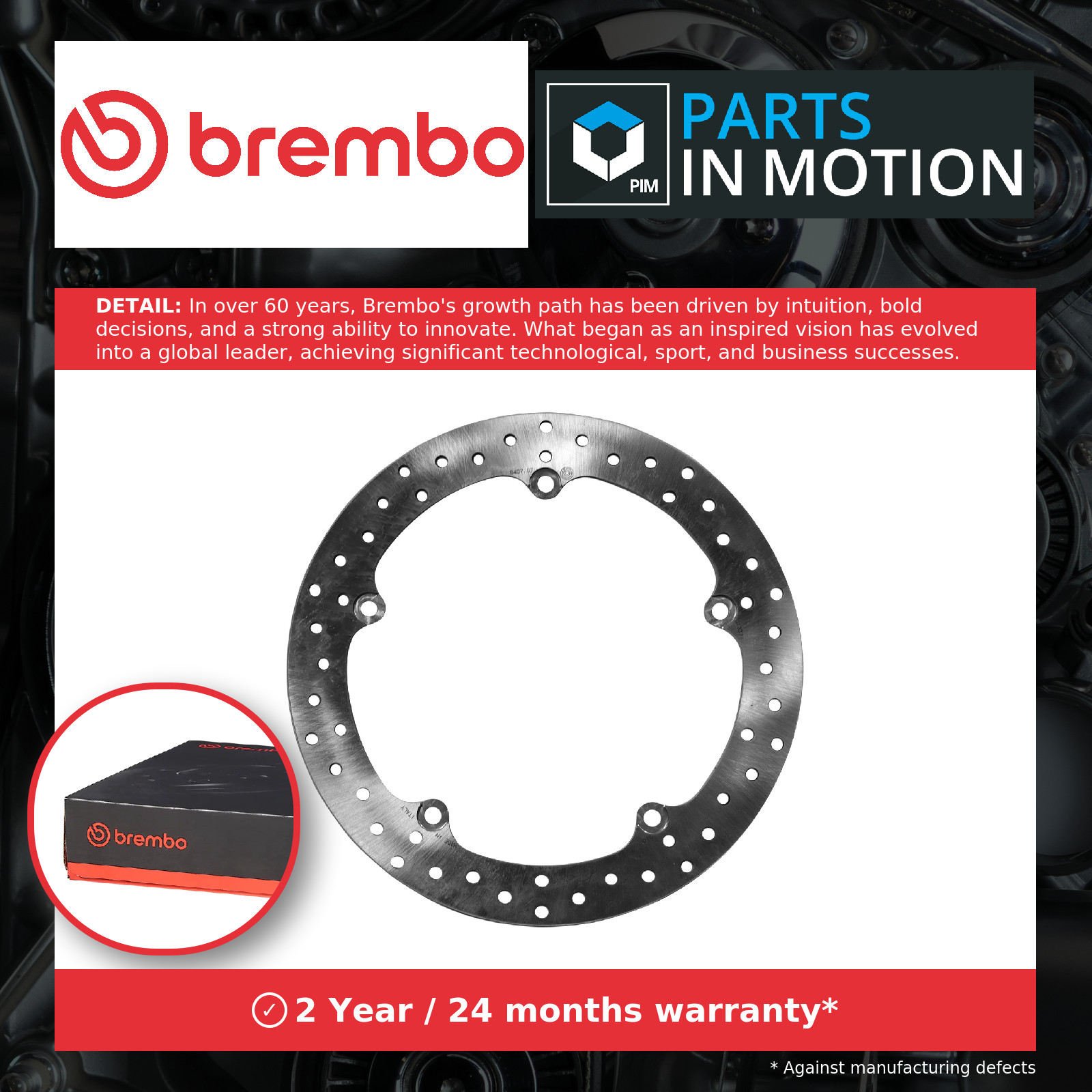 Brake Disc for HONDA NC 750 X DCT ABS 2014-2020 Front Brembo - Image 19