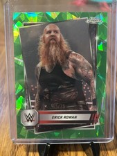 2025 Topps Chrome WWE Sapphire Edition Green /75 Erick Rowan #49
