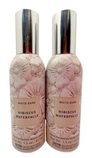Bath & Body Works Hibiscus Waterfall Air Freshener Room Spray 1.5 Oz x2