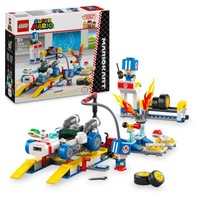 Lego Super Mario: Mario Kart – Toad’S Garage Set, Nintendo Mechanic Toy With 2 B